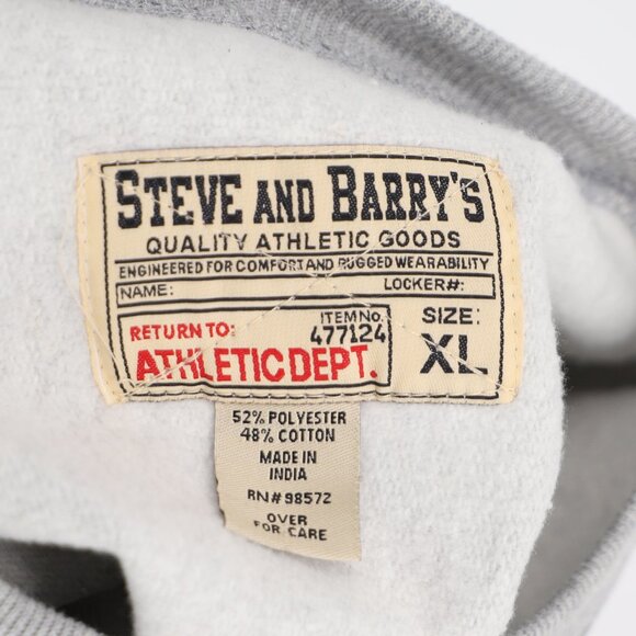 STEVE & BARRY'S Michigan University Crewneck Gray Sweatshirt Size XL - Picture 5 of 5